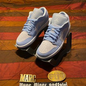 NEW (W) Jordan 1 Low ‘Football Grey Aluminum’ (W) - 12W